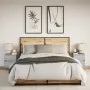 Wall-mounted bedside tables with LED lights, 2 units in Sonoma grey. by , Nightstands - Ref: Foro24-3307972, Price: 96,34 €, ...