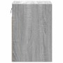 Wand-Nachttische mit LED-Lichtern, 2 Stück, in Grau Sonoma. von , Nachttische - Ref: Foro24-3307972, Preis: 97,90 €, Rabatt: %