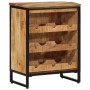 Weinregal für 9 Flaschen Massivholz Mango 55x33x70 cm von , Weinregale - Ref: Foro24-4009949, Preis: 150,71 €, Rabatt: %