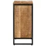 Solid mango wood wine rack for 9 bottles, measuring 55x33x70 cm. by , Wine racks - Ref: Foro24-4009949, Price: 148,89 €, Disc...