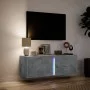 Wand-TV-Möbel mit LED-Lichtern in Betongrau 100x31x35 cm von , TV-Möbel - Ref: Foro24-852267, Preis: 68,03 €, Rabatt: %