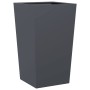 Jardineras 2 uds acero gris antracita 45x45x75 cm de , Maceteros y jardineras - Ref: Foro24-851099, Precio: 130,00 €, Descuen...