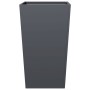 Jardineras 2 uds acero gris antracita 45x45x75 cm de , Maceteros y jardineras - Ref: Foro24-851099, Precio: 130,00 €, Descuen...