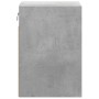 Wand-TV-Möbel mit LED-Lichtern, 2 Stück, Betongrau, 41x31x45 cm. von , TV-Möbel - Ref: Foro24-852278, Preis: 93,48 €, Rabatt: %
