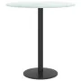 Tischplatte aus weißem gehärtetem Glas mit Marmordesign Ø40x0,8 cm. von , Tischplatten - Ref: Foro24-322246, Preis: 26,38 €, ...