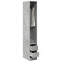 Armario de madera de ingeniería gris hormigón 30x50x200 cm von , Kleiderschränke - Ref: Foro24-3307741, Preis: 106,48 €, Raba...