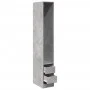 Armario de madera de ingeniería gris hormigón 30x50x200 cm de , Armarios roperos - Ref: Foro24-3307741, Precio: 105,19 €, Des...