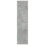 Armario de madera de ingeniería gris hormigón 30x50x200 cm de , Armarios roperos - Ref: Foro24-3307741, Precio: 105,19 €, Des...