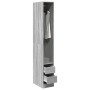 Ingenieurholzschrank in Sonoma-Grau 30x50x200 cm von , Kleiderschränke - Ref: Foro24-3307743, Preis: 112,15 €, Rabatt: %