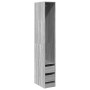 Ingenieurholzschrank in Sonoma-Grau 30x50x200 cm von , Kleiderschränke - Ref: Foro24-3307743, Preis: 112,15 €, Rabatt: %