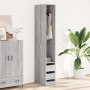 Ingenieurholzschrank in Sonoma-Grau 30x50x200 cm von , Kleiderschränke - Ref: Foro24-3307743, Preis: 112,15 €, Rabatt: %