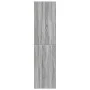 Armario de madera de ingeniería gris Sonoma 30x50x200 cm de , Armarios roperos - Ref: Foro24-3307743, Precio: 110,73 €, Descu...