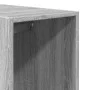 Armario de madera de ingeniería gris Sonoma 30x50x200 cm de , Armarios roperos - Ref: Foro24-3307743, Precio: 110,73 €, Descu...