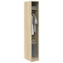Armario de madera de ingeniería roble Sonoma 30x50x200 cm by , Wardrobes - Ref: Foro24-3307776, Price: 102,04 €, Discount: %