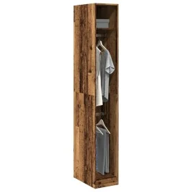 Ingenieurholzschrank, gealtertes Holz, 30x50x200 cm. von , Kleiderschränke - Ref: Foro24-3307781, Preis: 106,42 €, Rabatt: %
