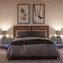 Wand-Nachttische mit LED-Lichtern, 2 Stück, Betongrau. von , Nachttische - Ref: Foro24-852082, Preis: 49,37 €, Rabatt: %