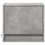 Wand-Nachttische mit LED-Lichtern, 2 Stück, Betongrau. von , Nachttische - Ref: Foro24-852082, Preis: 49,37 €, Rabatt: %