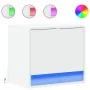 Mesita de noche de pared con luces LED blanco by , Nightstands - Ref: Foro24-852075, Price: 29,55 €, Discount: %