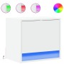 Wand-Nachttisch mit weißen LED-Lichtern von , Nachttische - Ref: Foro24-852075, Preis: 29,87 €, Rabatt: %
