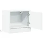 Mesita de noche de pared con luces LED blanco by , Nightstands - Ref: Foro24-852075, Price: 29,55 €, Discount: %