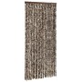 Brauner und weißer Chenille-Moskitonetzvorhang 100x220 cm von vidaXL, Moskitonetze für Fenster - Ref: Foro24-325453, Preis: 5...
