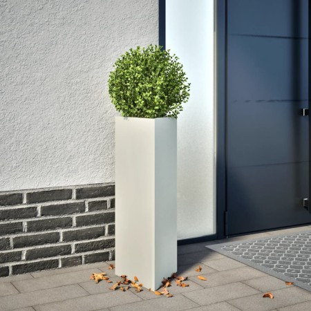 Jardineras triangulares 2 uds acero negro 30x26x75 cm by , Pots and planters - Ref: Foro24-851146, Price: 70,65 €, Discount: %