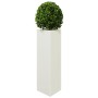 Jardineras triangulares 2 uds acero negro 30x26x75 cm by , Pots and planters - Ref: Foro24-851146, Price: 70,65 €, Discount: %