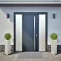 Jardineras triangulares 2 uds acero negro 30x26x75 cm by , Pots and planters - Ref: Foro24-851152, Price: 123,23 €, Discount: %