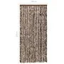 Brown and white chenille mosquito net curtain 100x220 cm by vidaXL, Mosquito nets for windows - Ref: Foro24-325453, Price: 65...