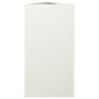 Dreieckiger Blumenkübel aus weißem Stahl, 40x34,5x70 cm. von , Töpfe und Pflanzgefäße - Ref: Foro24-851159, Preis: 67,09 €, R...
