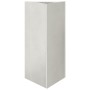 Dreieckiger Pflanzkübel aus Edelstahl 40x34,5x70 cm von , Töpfe und Pflanzgefäße - Ref: Foro24-851165, Preis: 84,37 €, Rabatt: %
