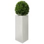 Dreieckiger Pflanzkübel aus Edelstahl 40x34,5x70 cm von , Töpfe und Pflanzgefäße - Ref: Foro24-851165, Preis: 84,37 €, Rabatt: %