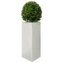 Jardinera trianngular de acero inoxidable 40x34,5x70 cm by , Pots and planters - Ref: Foro24-851165, Price: 96,68 €, Discount: %
