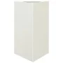 Jardinera triangular acero blanco 50x43x75 cm by , Pots and planters - Ref: Foro24-851173, Price: 82,98 €, Discount: %