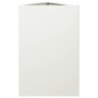 Jardinera triangular acero blanco 50x43x75 cm de , Maceteros y jardineras - Ref: Foro24-851173, Precio: 76,44 €, Descuento: %