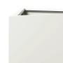 Jardinera triangular acero blanco 50x43x75 cm de , Maceteros y jardineras - Ref: Foro24-851173, Precio: 76,44 €, Descuento: %