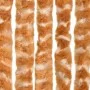 Cortina mosquitera chenilla ocre y blanco 90x220 cm de vidaXL, Mosquiteras para ventanas - Ref: Foro24-325458, Precio: 61,46 ...