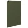 Jardineras triangulares 2 uds acero verde oliva 50x43x75 cm de , Maceteros y jardineras - Ref: Foro24-851178, Precio: 99,73 €...