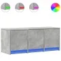 TV-Schrank aus grauem Beton-Ingenieurholz mit LED-Beleuchtung, 97x34x40 cm. von , TV-Möbel - Ref: Foro24-852239, Preis: 68,75...