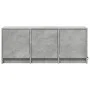 TV-Schrank aus grauem Beton-Ingenieurholz mit LED-Beleuchtung, 97x34x40 cm. von , TV-Möbel - Ref: Foro24-852239, Preis: 68,75...