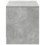 TV-Schrank aus grauem Beton-Ingenieurholz mit LED-Beleuchtung, 97x34x40 cm. von , TV-Möbel - Ref: Foro24-852239, Preis: 68,75...