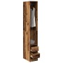 Ingenieurholzschrank, gealtertes Holz, 30x50x200 cm. von , Kleiderschränke - Ref: Foro24-3307745, Preis: 131,97 €, Rabatt: %