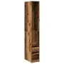 Armario de madera de ingeniería madera envejecida 30x50x200 cm by , Wardrobes - Ref: Foro24-3307745, Price: 129,91 €, Discoun...