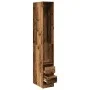 Armario de madera de ingeniería madera envejecida 30x50x200 cm by , Wardrobes - Ref: Foro24-3307745, Price: 129,91 €, Discoun...