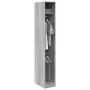 Armario de madera de ingeniería gris Sonoma 30x50x200 cm de , Armarios roperos - Ref: Foro24-3307779, Precio: 95,43 €, Descue...