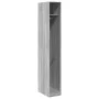 Armario de madera de ingeniería gris Sonoma 30x50x200 cm de , Armarios roperos - Ref: Foro24-3307779, Precio: 95,43 €, Descue...