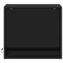 Mesitas de noche de pared con luces LED 2 unidades negro de , Mesitas de noche - Ref: Foro24-852078, Precio: 51,05 €, Descuen...