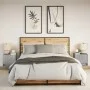Wand-Nachttische mit LED-Lichtern, 2 Stück, in Grau Sonoma. von , Nachttische - Ref: Foro24-852086, Preis: 51,12 €, Rabatt: %