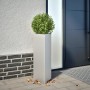 Jardineras triangulares 2 uds acero galvanizado 30x26x75 cm von , Töpfe und Pflanzgefäße - Ref: Foro24-851154, Preis: 66,99 €...