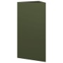 Jardinera triangular acero verde oliva 40x34,5x70 cm von , Töpfe und Pflanzgefäße - Ref: Foro24-851163, Preis: 64,54 €, Rabat...